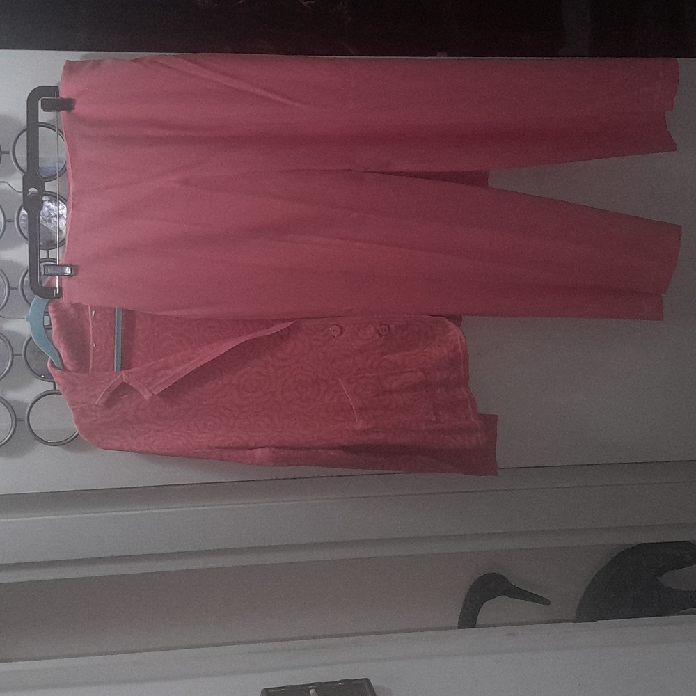 🌺CORAL COLORED STRETCH Pants